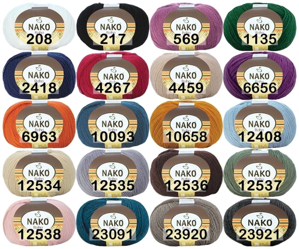 Пряжа nako boho klasik