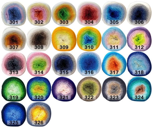 Пряжа yarnart rosegarden