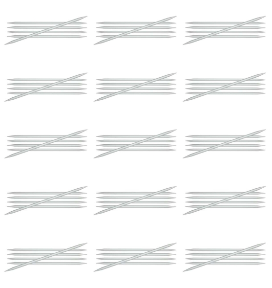 Спицы чулочные &quot;basix aluminum&quot;