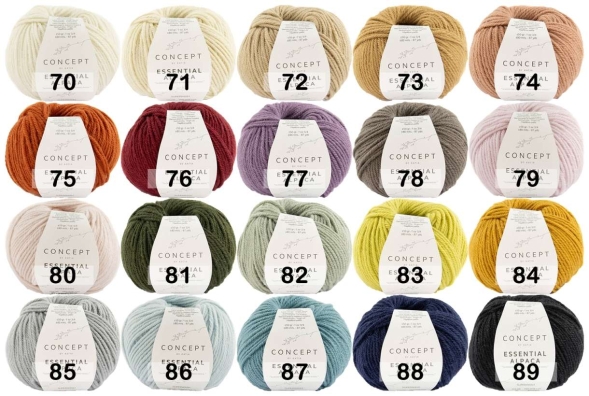 Пряжа concept essential alpaca