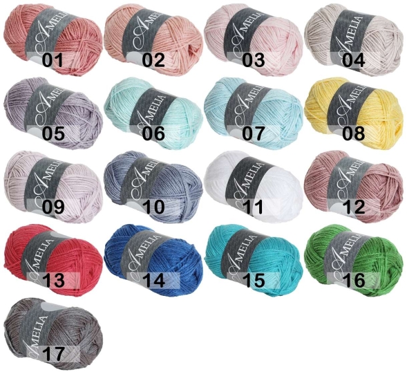 Пряжа сеам amelia