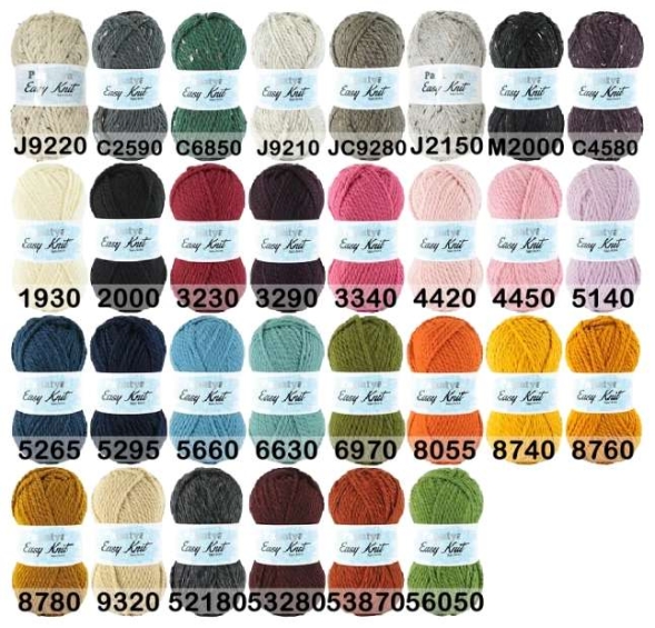 Пряжа kamgarn easy knit papatya