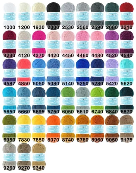 Пряжа kamgarn super stitch papatya