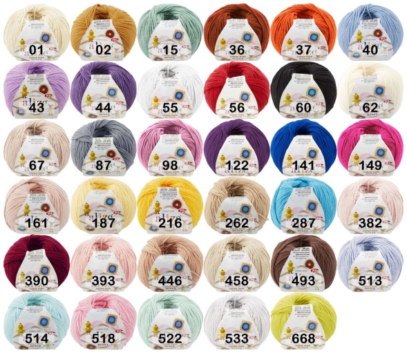 Пряжа alize cotton gold hobby new