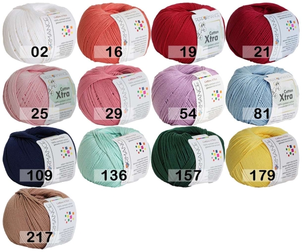 Пряжа performance cotton xtra