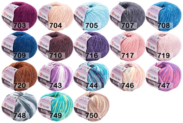 Пряжа yarnart allegro