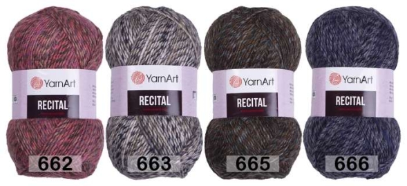 Пряжа yarnart recital
