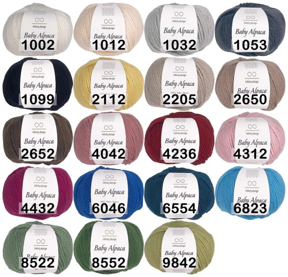 Пряжа infinity baby alpaca