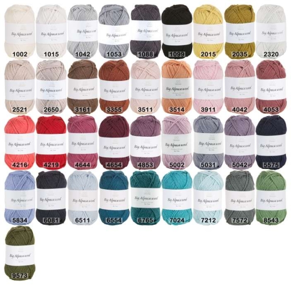 Пряжа infinity big alpaca wool