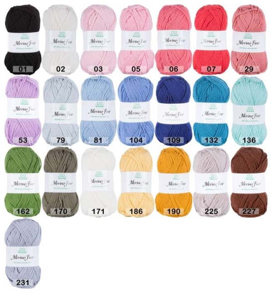 Пряжа infinity merino fine