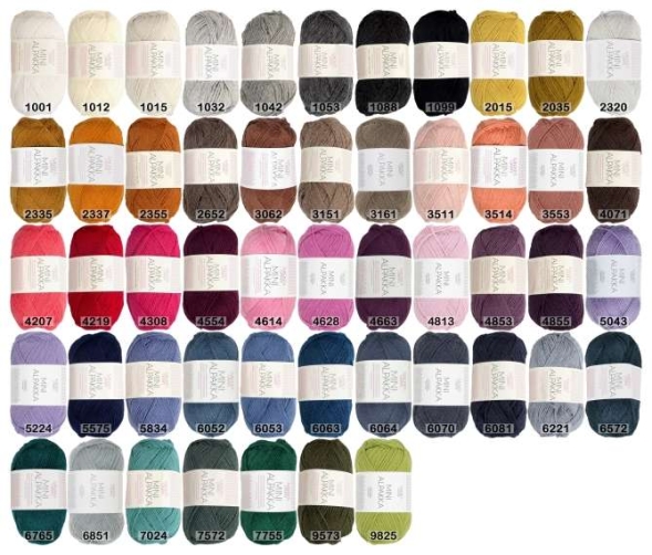 Пряжа sandnes garn mini alpakka