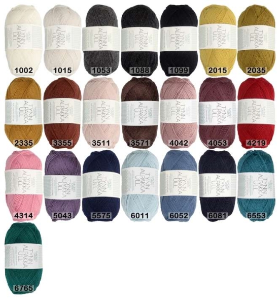 Пряжа sandnes garn tynn alpakka ull