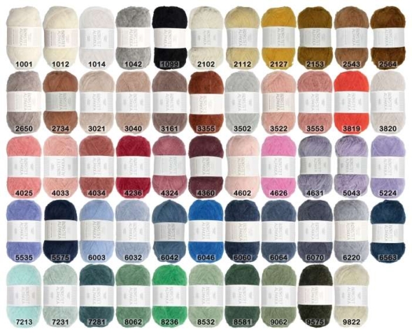 Пряжа sandnes garn borstet alpakka