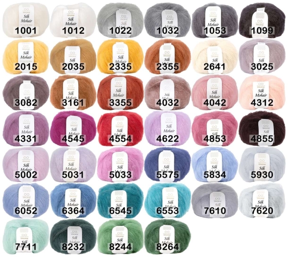 Пряжа infinity silk mohair