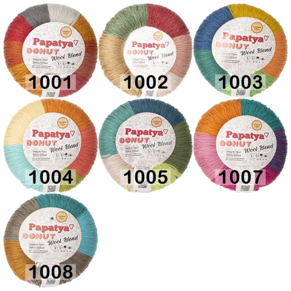 Пряжа kamgarn donut wool blend