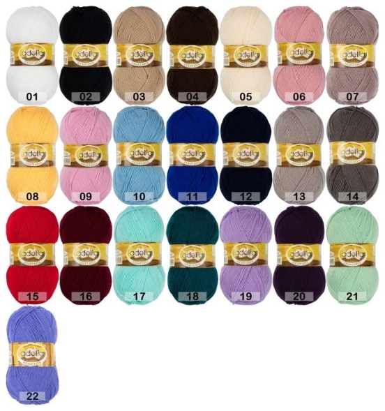 Пряжа adelia anastasia