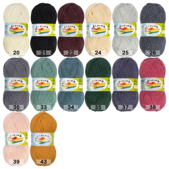 Пряжа alpina roland