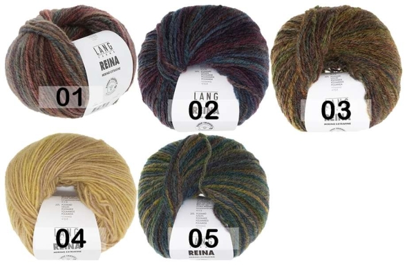 Пряжа lang yarns reina