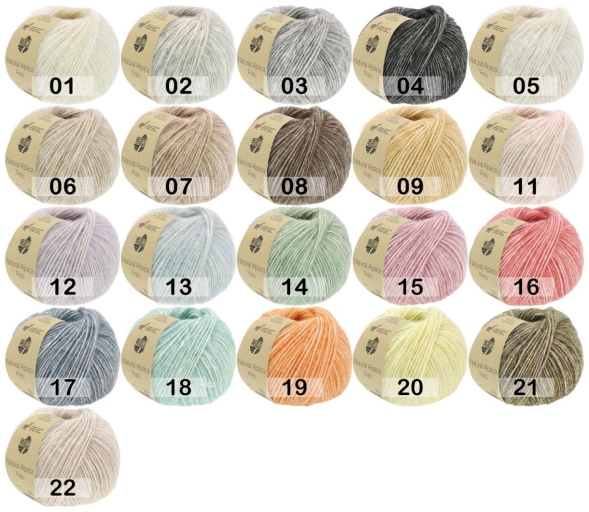 Пряжа lana grossa natural alpaca pelo