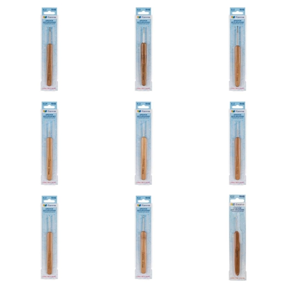 Крючок rhb с бамбуковой ручкой gamma