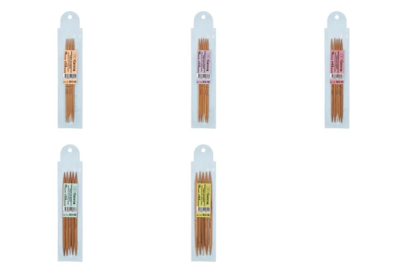 Спицы bc5-15d чулочные бамбук gamma