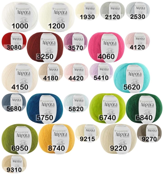 Пряжа kamgarn angora papatya