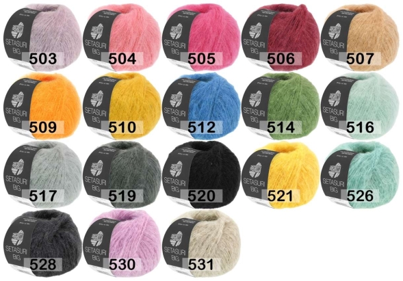 Пряжа lana grossa setasuri big