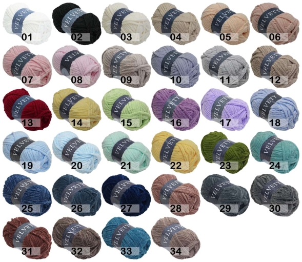 Пряжа сеам velvety