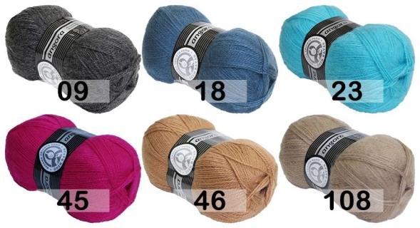 Пряжа madame tricote paris angora 40