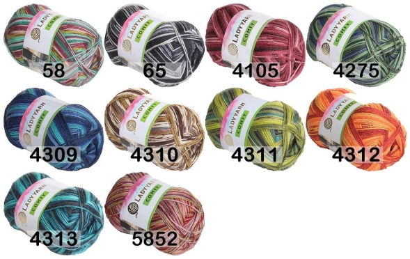 Пряжа ladyyarn comfy