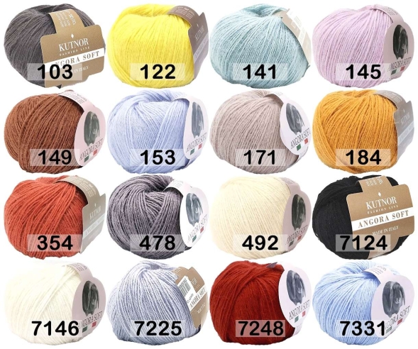 Пряжа kutnor angora soft
