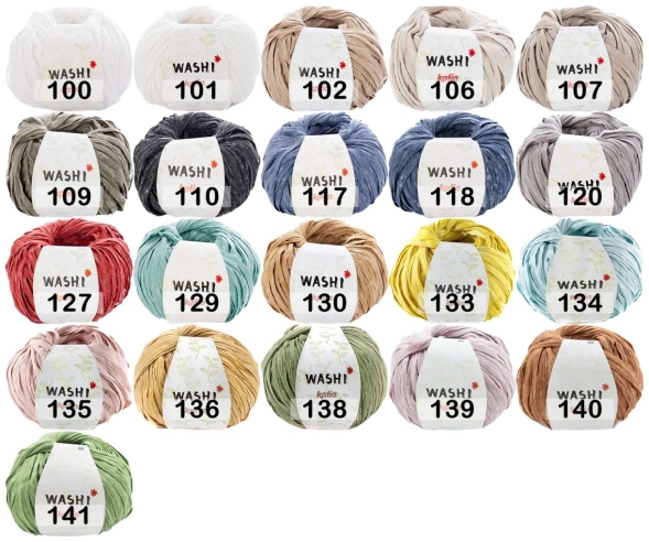 Пряжа katia washi