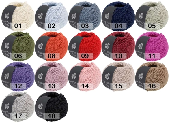 Пряжа lana grossa cool wool seta