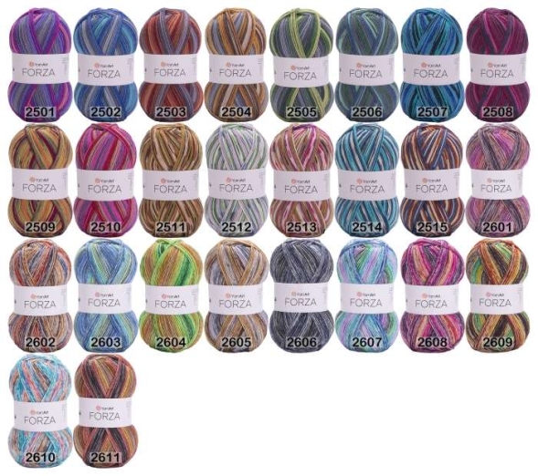 Пряжа yarnart forza