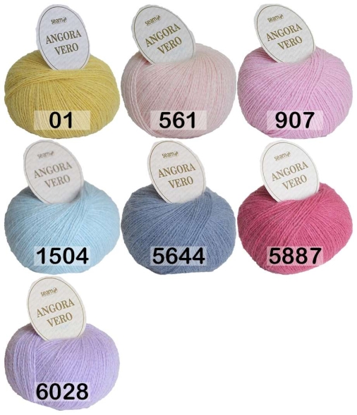 Пряжа сеам angora vero