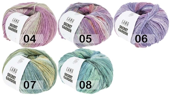 Пряжа lang yarns secret garden