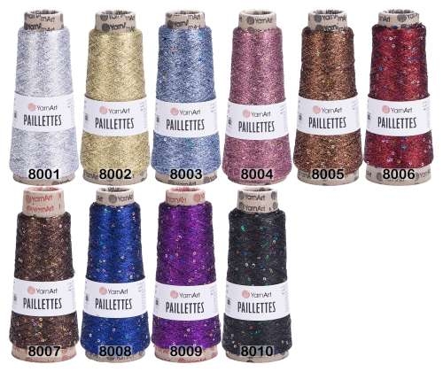 Пряжа yarnart paillettes