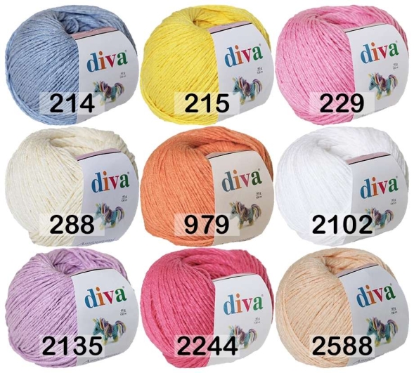 Пряжа diva amigurumi