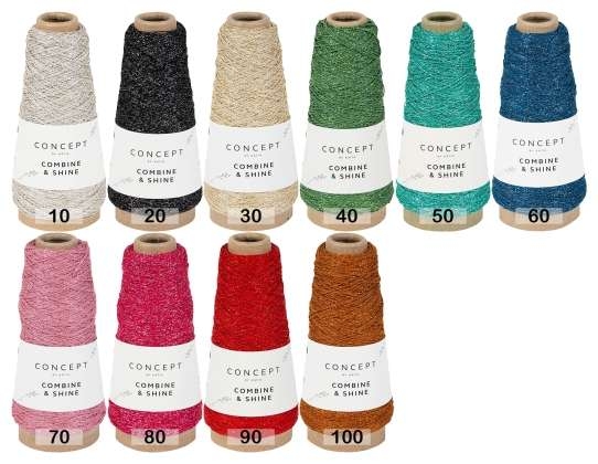 Пряжа concept combine &amp; shine