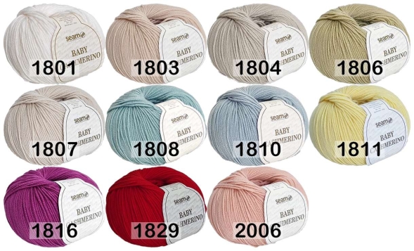 Пряжа сеам baby cashmerino в кирове