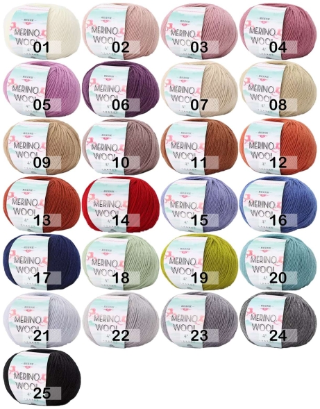 Пряжа san chun hui merino wool в прокопьевске
